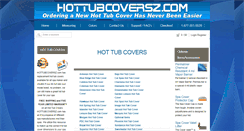 Desktop Screenshot of hottubcoversz.com